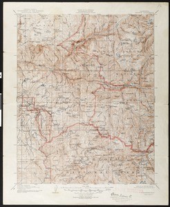 California. Tehipite quadrangle (30'), 1905 (1947)