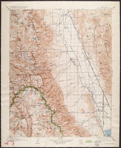 California. Mount Whitney quadrangle (30'), 1907 (1933)