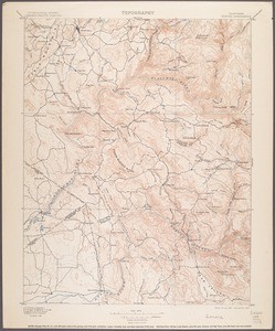 California. Sonora quadrangle (30'), 1897 (1905)