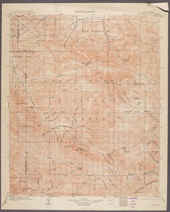California. Mount Pinos quadrangle (30'), 1903 (1910)