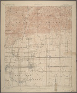 California. Cucamonga quadrangle (15'), 1903 (1906)