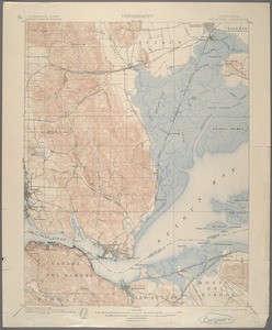 California. Carquinez quadrangle (15'), 1901 (1906)