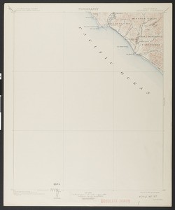 California. Capistrano quadrangle (30'), 1902 (1909)