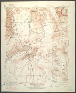 California. Searles Lake quadrangle (60'), 1915 (1951)