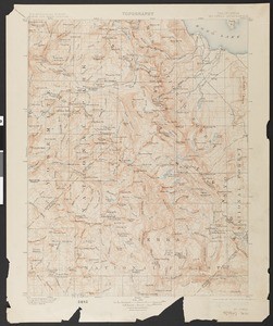 California. Mount Lyell quadrangle (30'), 1901 (1910)