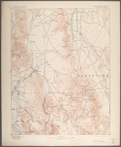 California. Wellington quadrangle (30'), 1893 (1903)