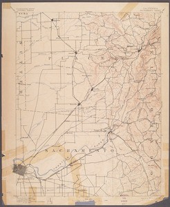 California. Sacramento quadrangle (30'), 1893 (1900)