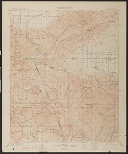 California. Tejon quadrangle (30'), 1903 (1910)