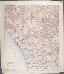 California. San Luis Rey quadrangle (30'), 1901 (1933)
