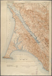 California. Point Reyes quadrangle (15'), 1918