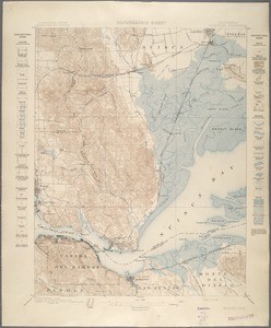 California. Karquines quadrangle (15'), 1898