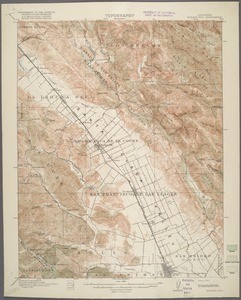 California. Morgan Hill quadrangle (15'), 1917