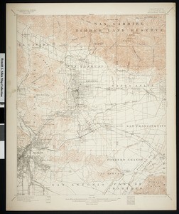 California. Pasadena quadrangle (15'), 1900 (1904)
