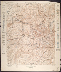 California. Dardanelles quadrangle (30'), 1898