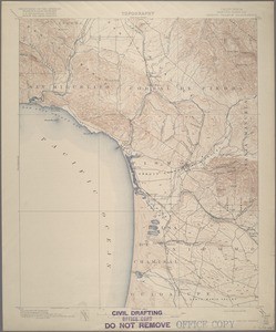 California. Arroyo Grande quadrangle (15'), 1897 (1918)