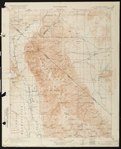 California. White Mountain quadrangle (30'), 1917