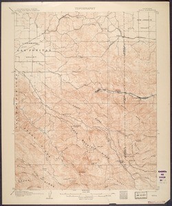 California. Tesla quadrangle (15'), 1907