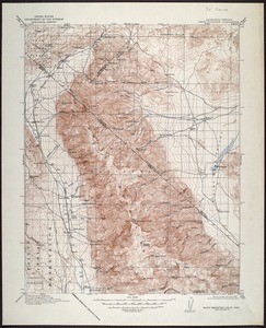 California. White Mountain quadrangle (30'), 1917 (1959)