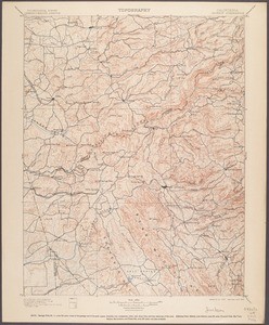 California. Jackson quadrangle (30'), 1902 (1906)