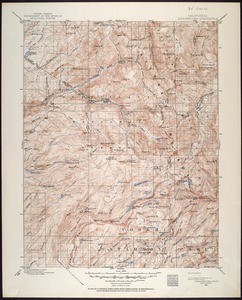 California. Dardanelles quadrangle (30'), 1896