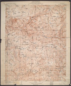 California. Tehipite quadrangle (30'), 1905