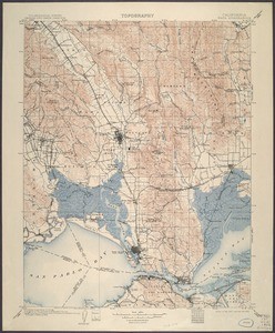 California. Napa quadrangle (30'), 1902 (1909)