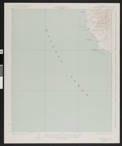 California. Piedras Blancas quadrangle (15'), 1927 (1941)