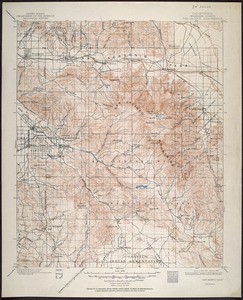 California. San Jacinto quadrangle (30'), 1901 (1950)