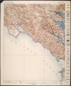 California. Tamalpais quadrangle (15'), 1897