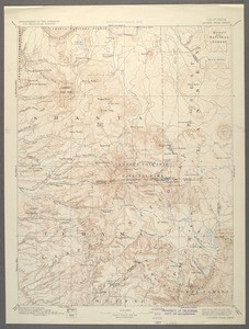California. Lassen Peak quadrangle (60'), 1884 (1924)