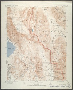 California. Ballarat quadrangle (60'), 1913 (1951)