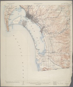 California. San Diego quadrangle (15'), 1904