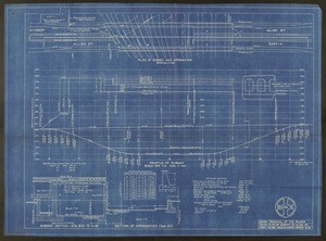 Thru terminal at the Plaza, study plan of subway at Aliso St., 1933