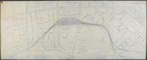 Map of Los Angeles Union Passenter Terminal and surrounding area, 1932