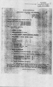 310th Counter Intelligence Corps Detachment. Counter Intelligence Daily Periodic Report. No. 30 (June 7, 1945)