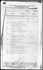 Naval Attaché (Peiping). Resume of the political and military situation in China. January 1932