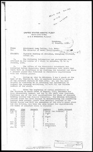 Asiatic Fleet. Kemp Tolley reports on Japanese Bombing in Kwangtung, 1938