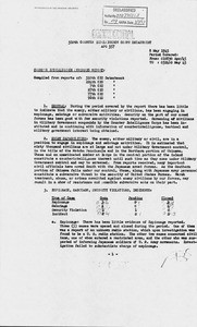 310th Counter Intelligence Corps Detachment. Counter Intelligence Periodic Report, (May 8, 1945)