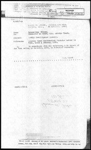 U.S. Marines (Peiping). Weekly Intelligence Report. 1933, November