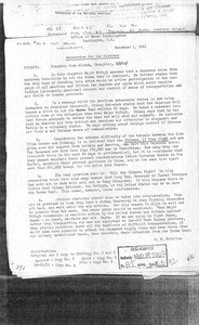 Naval Attaché (Chongqing). Note discussing possible measures to counter expected Japanese campaign in Burma, November 1941