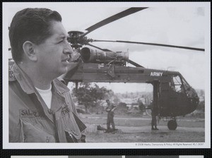 Ruben Salazar, US Army Base, Saigon, Vietnam, 1965