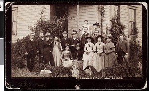 USC freshmen picnic, 1889