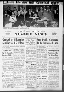 Summer News, Vol. 8, No. 11, July 27, 1953