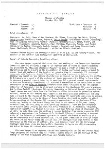 USC Faculty Senate minutes, 1963-11-20