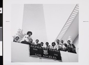 USC Alpha Phi Alpha fraternity brothers, ca.1975