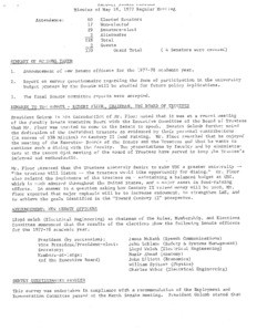 USC Faculty Senate minutes, 1978-05-18