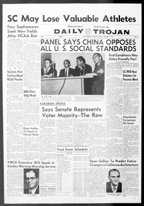Daily Trojan, Vol. 50, No. 65, January 09, 1959