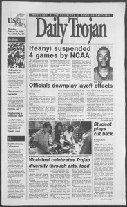 Daily Trojan, Vol. 126, No. 34, October 19, 1995