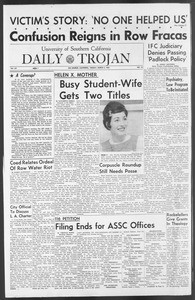 Daily Trojan, Vol. 54, No. 75, March 05, 1963