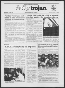Daily Trojan, Vol. 102, No. 36, October 21, 1986